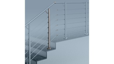 Reling-PLUS-Geländer | Treppenanschluss | aufgeschraubte...