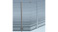 Reling-PLUS-Geländer | Eckvariante 2 -  (-90° bis +90° Ecke) | seitliche Montage