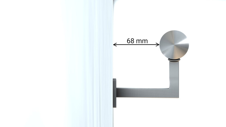 Edelstahl Handlauf | 5,0 m (Rohr 2-tlg.) | QD-Design
