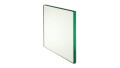 Glasplatte für Konfiguration Glas-Pfostengeländer GLG Klarglas oder Klarglas (inkl. Sichtschutzfolie) 800 mm hoch