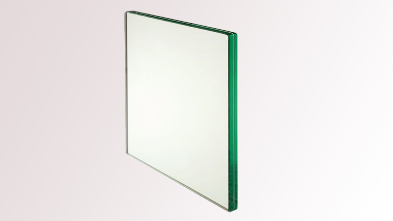 Glasplatte für Glas-Pfostengeländer | aufgeschraubte Montage | klar (100% transparent)
