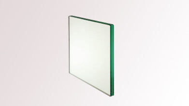 Glasscheibe für Ganzglasgeländer | VSG (Milchglas) | Höhe 1.000 mm | 17,52 mm | 1.000 mm
