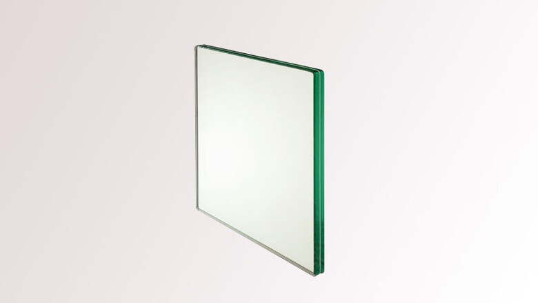 Glasscheibe für Ganzglasgeländer | VSG (Milchglas) | 17,52 mm | Höhe 1.100 mm | div. Breiten verfügbar